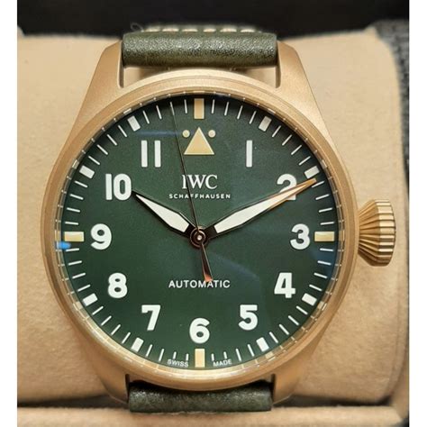 iwc spitfire green dial|iwc spitfire watch.